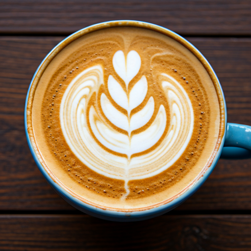 Guest phone screen: local café recommendation thumbnail